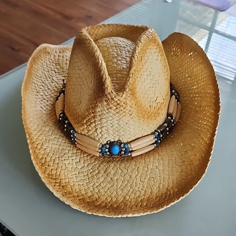 Milani Western Boho Hat With Bendable Brim Coastal Cowgirl Festival Gorpcore